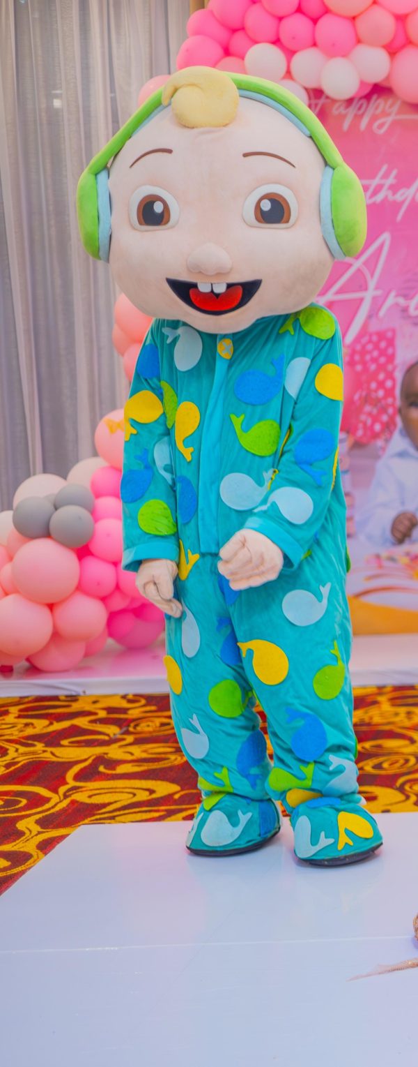 Hire J.J Mascot, an adorable toddler entertainer in Kenya, perfect for parties and educational events. Book now for fun-filled and engaging experiences!