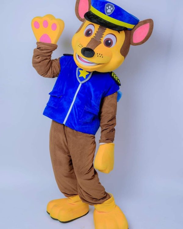 Hire PawPatrol the mascot in Kenya for birthdays, surprise deliveries, school parties, hospital visits, gender reveals, and product promotions.